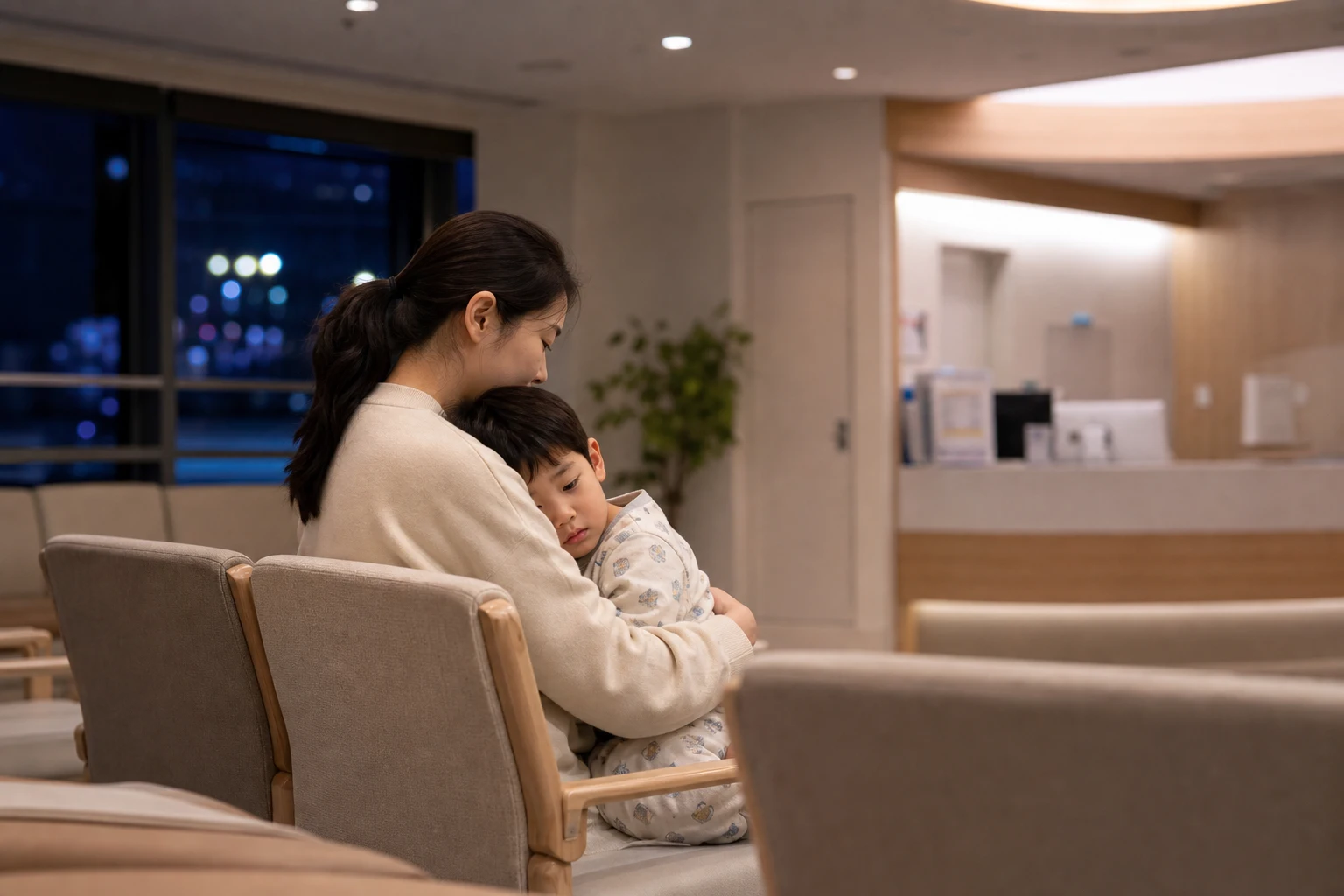 24시간 병원 이용 상황 안내